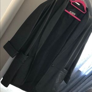 Leather coat